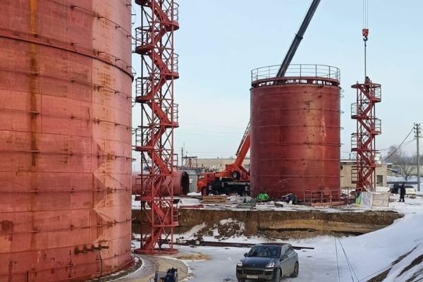Реконструкция Елецкого битумного терминала